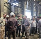 کارگران کارخانه فولاد راور در روز کارگر