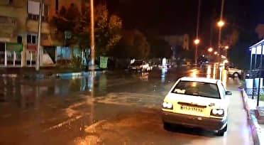 ثبت بیشترین بارش باران استان در راور