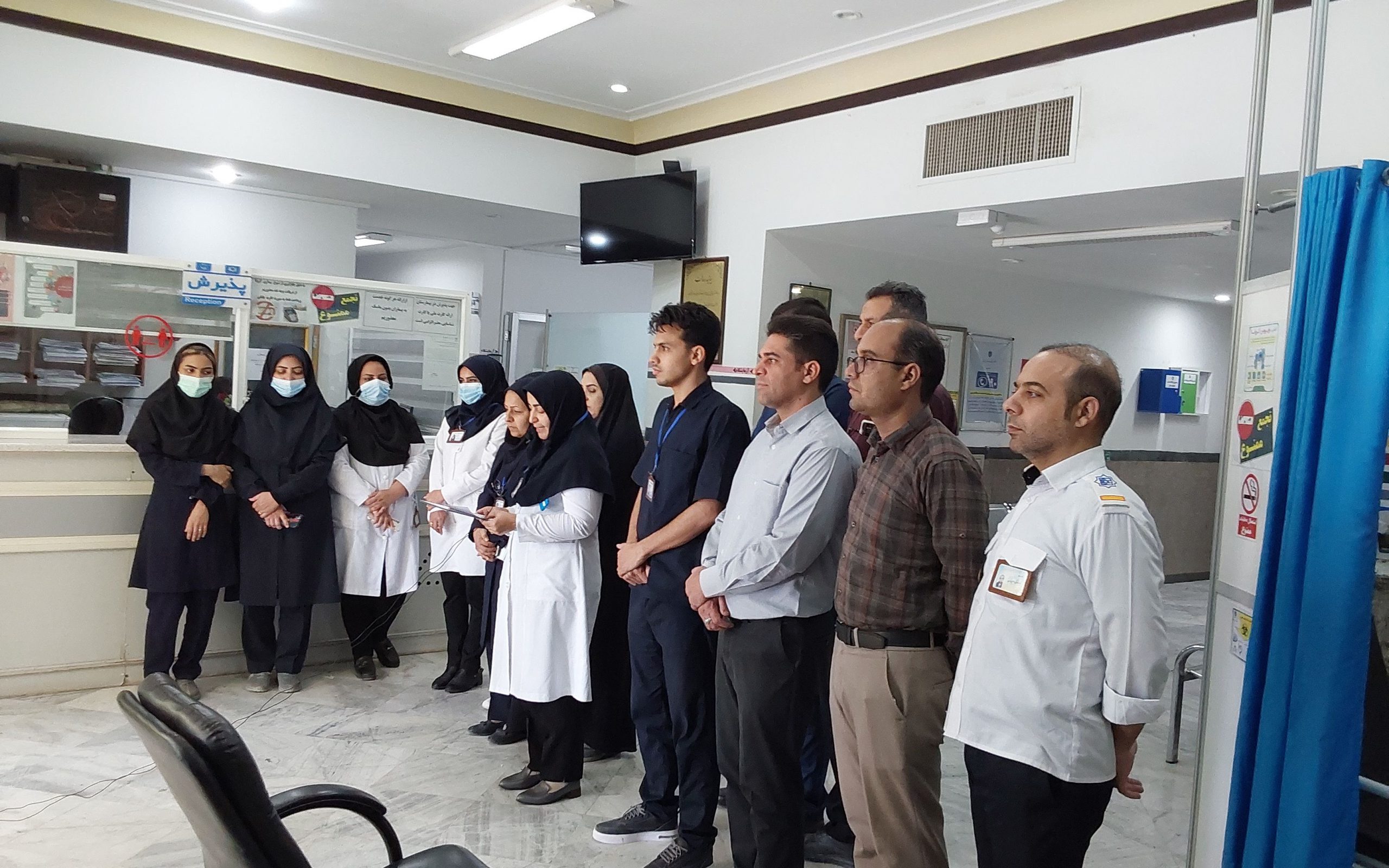 اعلام همدردی کادر درمان شهرستان راور از مردم مظلوم فلسطین